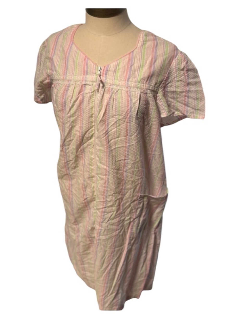 Simply Basic Pastel Striped Sleepwear size L
